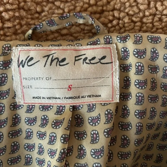 We The Free Warm Brown Teddy Jacket - Picture 3 of 3